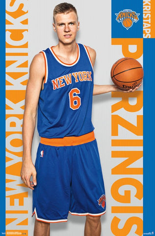 New York Knicks - Kristaps Porzingis Wall Poster