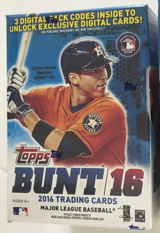 2016 Topps Bunt Baseball - Unopened Sealed Box