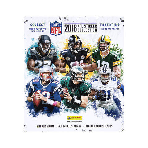 Sticker Album - 2018-19 Topps Football NFL + 4 Free Stickers Included Inside
