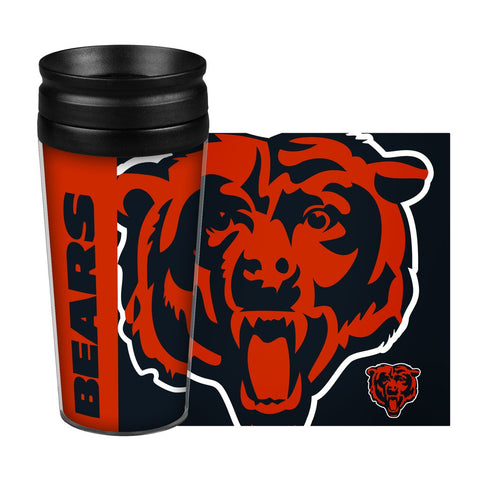Chicago Bears - Travel Mug - 14 oz Full Wrap Style Hype Design
