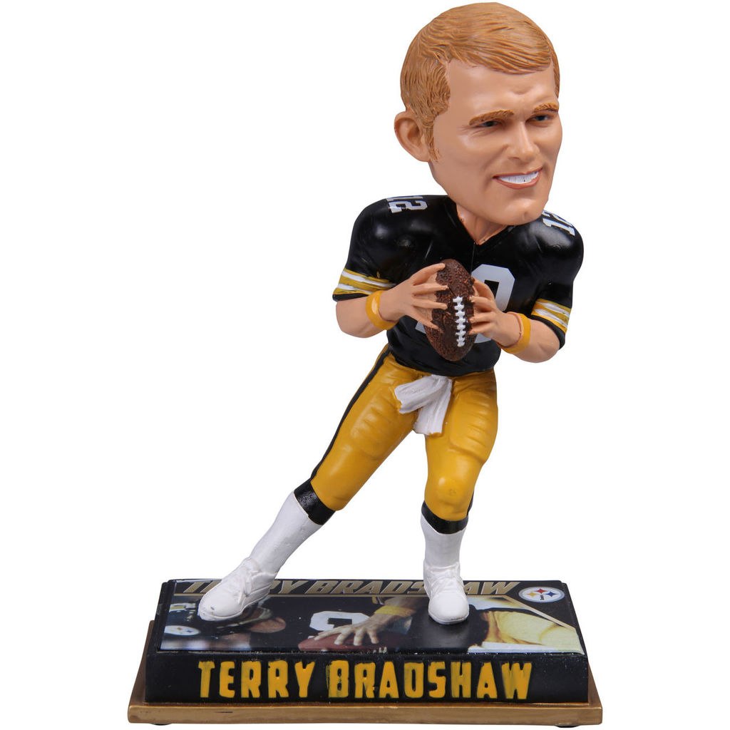 Terry Bradshaw Autographed Pittsburgh Steelers Funko Pop - BAS COA