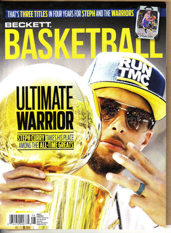Beckett Basketball Price Guide-August 2018-Steph Curry-Cover-311-Paperback-29-8