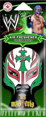 WWE - Air Freshener - Rey Mysterio-Cross -WWE-Licensed New In Pack-Sealed