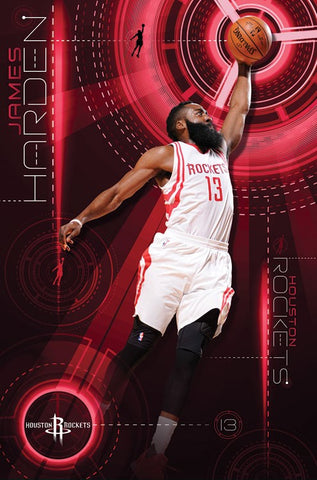 Houston Rockets - James Harden Wall Poster