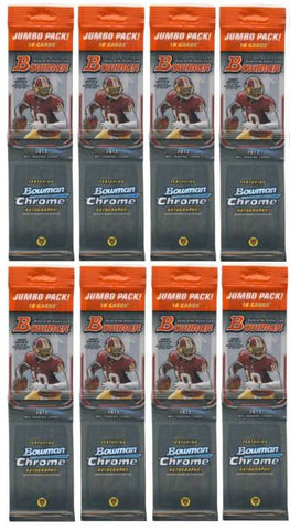 2013 Bowman Football Cards Unopened Sealed Rack Value Pack-16 Cards Per Pack