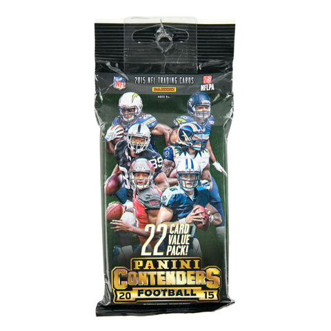 2015 Panini Contenders Football Fat Pack-New Sealed-22 Cards Per Pack-1 Pack