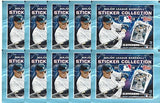 One Pack - 2018 Topps Baseball - Sticker Pack - 8 Stickers Per Pack