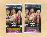 2 Packs - 2018 Topps WWE Women's Division-Unopened_Sealed-7 Cards Per Pack-Hobby