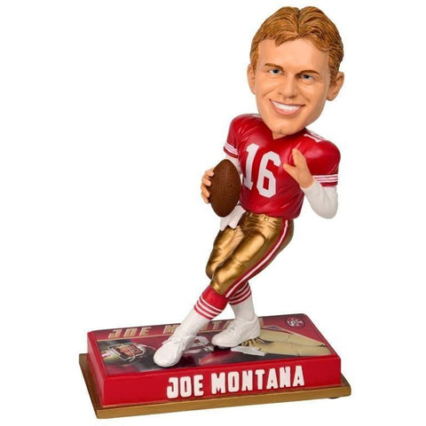 Joe Montana - San Francisco 49ers - Bobblehead Figure - 8 Inch