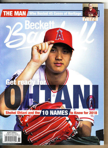 Beckett Baseball Price Guide-May 2018-Shohei Ohtani Cover-#146-Volume 18-5