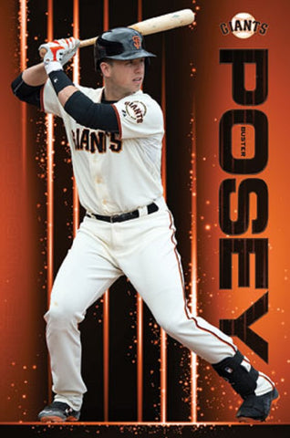 Buster Posey - Poster - Giants MLB Rolled Official Licensed