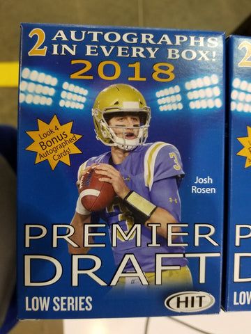 2018 SAGE HIT Football-Unopened Sealed Box-2 Autograph Cards Per Box